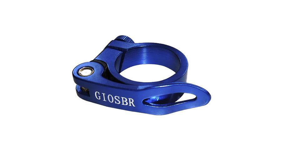 Braçadeira Giosbr Alumínio Modelo GI-105 34.9mm Azul