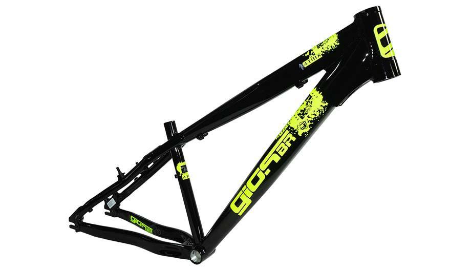 Quadro Giosbr 26 4TRIX Preto Com Amarelo Neon