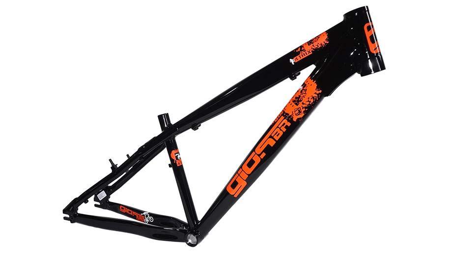 Quadro Giosbr 26 4TRIX Preto Com Laranja