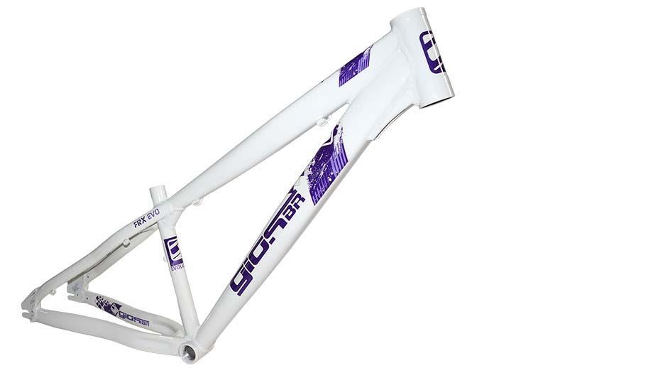 Quadro Giosbr 26 FRX EVO Branco Com Roxo